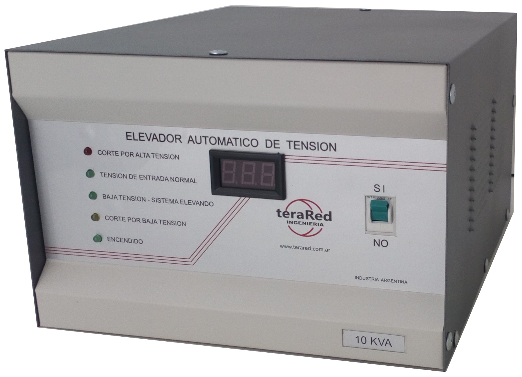 Estabilizador Elevador ELKVA 140-260 con display